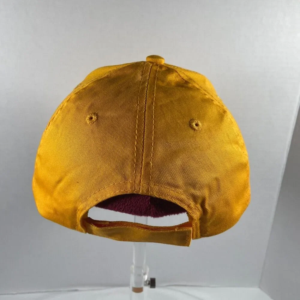 Port & Company Youth Yellow W Embroidered Adjustable Baseball Cap Hat